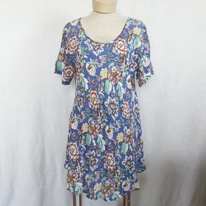 Sacred Threads short sleeved tunic.  Women's L/XL